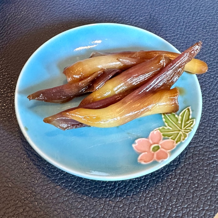 茎みょうがの醤油漬け